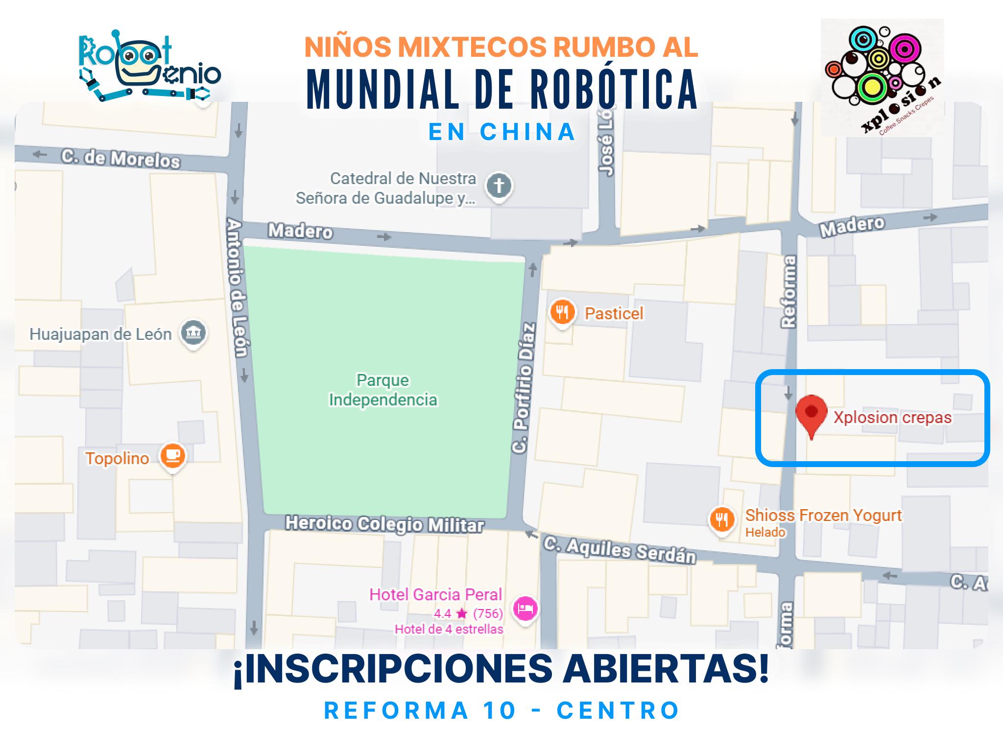 Inscripciones en Xplosion Crepas - Reforma 10, Centro